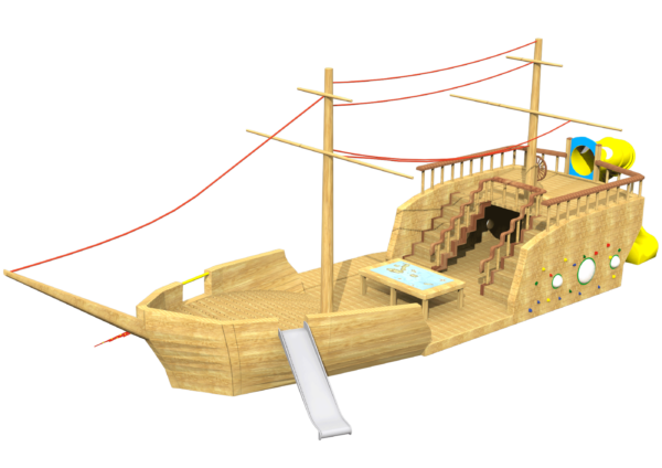 HMS Beagle playground boat